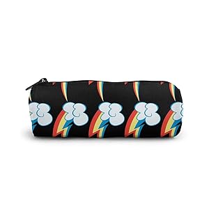 Rainbow Dash Zipper Pencil Case Pen Pouch Work Office Craft Supplies For Boys Girls Students
