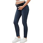 AMPOSH Women's Maternity Skinny Jeans Mid-Rise Stretchy Denim Pants for Pregnancy and Postpartum