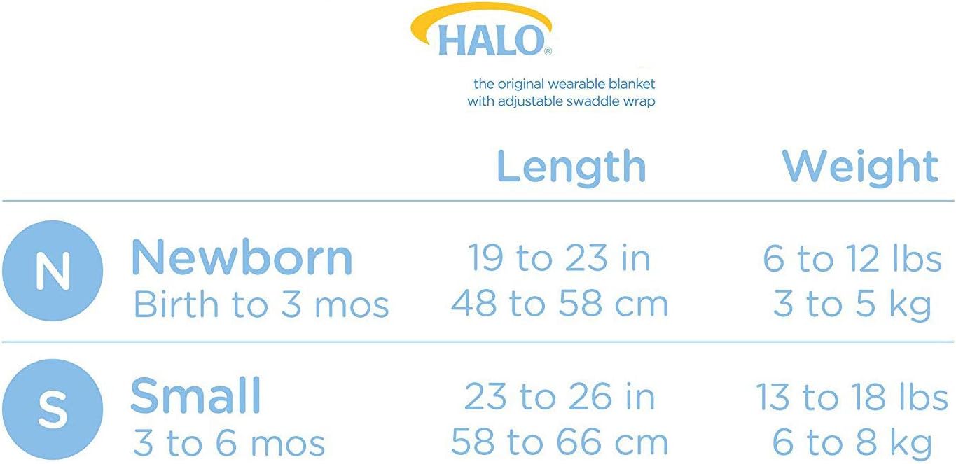 halo safe dreams wearable blanket with swaddle wrap