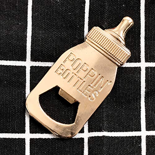 Baby Bottle Opener Wedding Favors for Guests Bottle Opener Baby Shower Return Gifts for Guest Supplies With Exquisite Gift Box Packaging By Lamoutor (12PCS Blue) - Thumbnail 6