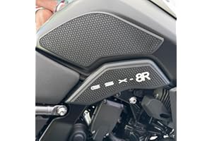 KATIE DEVI for GSX-8R GSX8R GSX 8R 2024 Motorcycle Side Fuel Tank pad GSX8R 2025 Tank Pads Protector Stickers Decal Gas Knee Grip Traction Pad Tankpad (One Set) Black