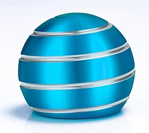 VEFINDOR Fidget Toys for Adults Stress Relief, Desk Toys for Office Conversation Piece, Kinetic Optical Illusion Balls (Blue)