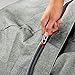 Big Joe Fuf Large Foam Filled Bean Bag Chair with Removable Cover, Fog Lenox, Durable Woven Polyester, 4 feet Big