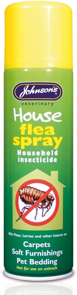 Johnsons Vet Household Flea Spray 400ml Clear