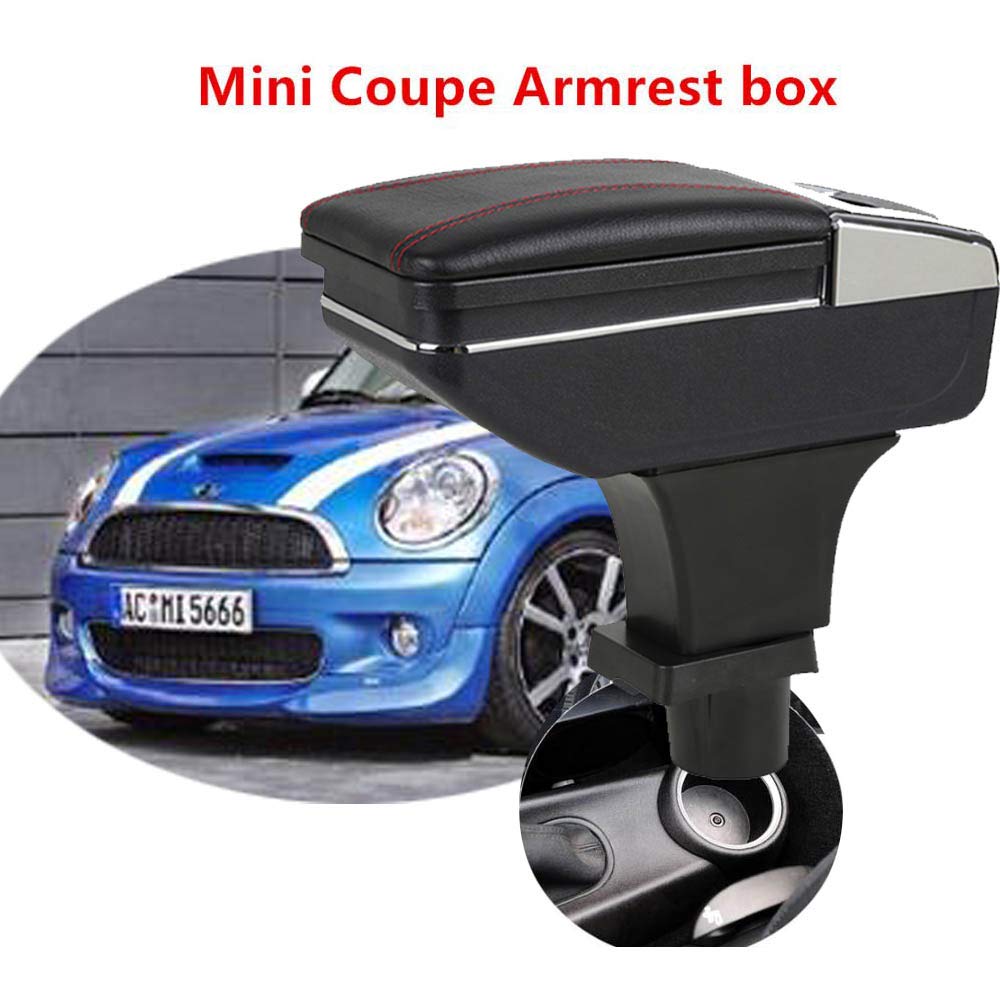 Coffre de rangement central pour mini casiers de rangement de voiture avec /&eacute;tui de rangement