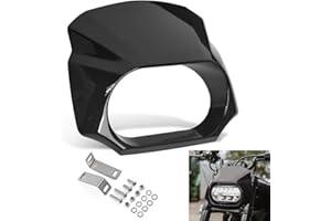 H RUO Headlight Fairing Mask Cowl Fit for Harley Sportster S RH1250S 2021 2022
