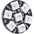 DIYmall 7 Bits 7 X WS2812B 5050 RGB LED Ring Lamp Light with Integrated Drivers
