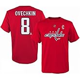 Outerstuff Alex Ovechkin #8 Washington Capitals NHL Youth Player T-Shirt Red