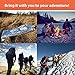 KONGDY 5 Pack Emergency Blanket Thermal Mylar Space Blanket Silver Foil Blanket Survival Blanket Windproof Waterproof Reusable Perfect Survival Gear for Outdoors, Camping, Hiking, Survivalthumb 4