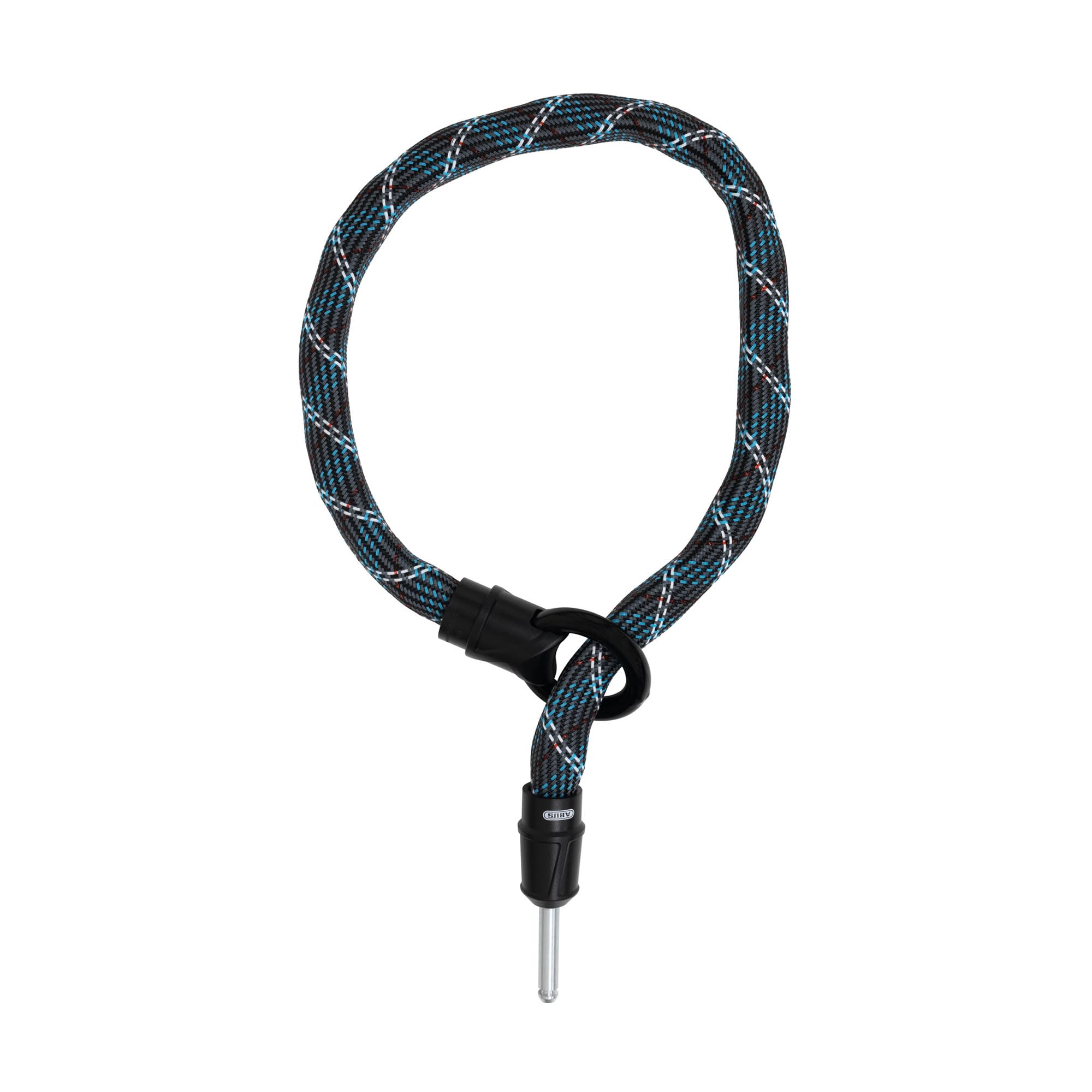 ABUS frame lock insert chain IvyTex Adaptor Chain 6KS - bicycle lock with dirt and moisture-repellent cover - 6 mm thick chain