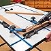 Rockler T Track Table Top (28” x 40”) - T Track Accessories for Fast & Stable Sawing, Sanding, Routing, or Assembly – Extruded Aluminum T-Slots Workbench Top - Aluminum T Track for Tables, Stands