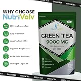 NutriVolv Green Tea Extract 9000mg 120 Capsules - Weight Loss & Detox view 2