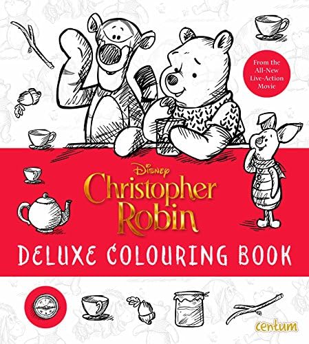 Christopher Robin Deluxe Colouring Book Paperback – 16 Nov. 2018