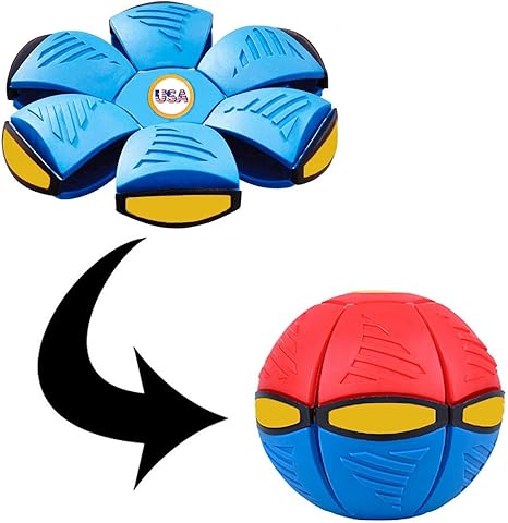 VOAK Ufo Magic Ball - Frisbee que se convierte en pelota, para ...