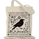 MQBMQB Vintage Flower Cat Butterfly Tote Bag Aesthetic Reusable Grocery Bags Friendship Gifts for Women Weekender Bag