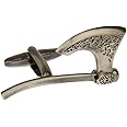 MRCUFF Broadaxe Ax Axe Medieval Gunmetal Black Hatchet Cufflinks in a Presentation Gift Box & Polishing Cloth