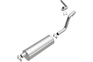 BRExhaust Replacement Exhaust System Kit 106-0381: Compatible with 1983-1996 Ford Bronco 4.9L/5.0L/5.8L