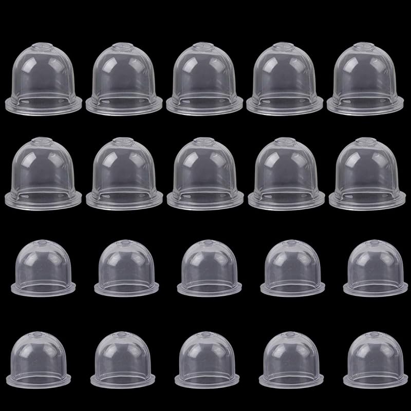 Rybtd 20PCS Universal Petrol Primer Bulb 19mm 22mm Carburetor Primer