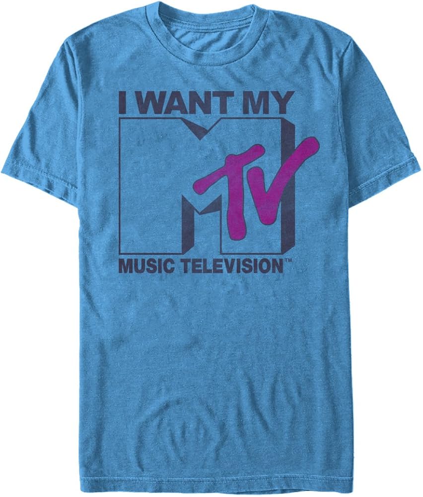 Mtv I Want My Music Television T Shirt 3026 Jznovelty