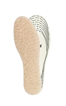 Kaps Kinder Einlegesohlen Wolle – Schuheinlagen aus 100% natürlichen Schaffell für warme Schuhe – Schuhsohlen & Thermo Einleg