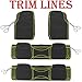 U.A.A. Inc. Heavy Duty MT-9024 Rubber Floor Mats Universal Car Truck SUV (Black)