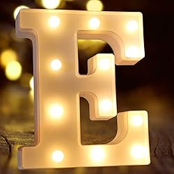 Light Up Letters, Laerjin Marquee Letters with
