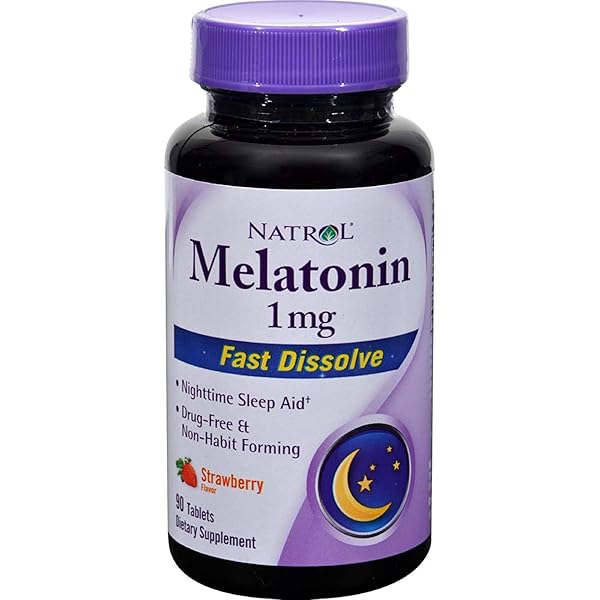 NATROL FAST DISSOLVING MELATONIN – 1 MG –...