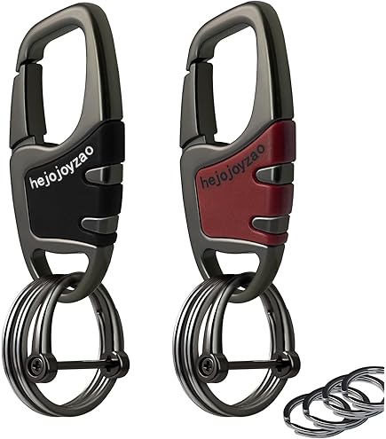 Amazon.com: homEdge Heavy Duty Key Chain, 2 Pack Car Key Chains