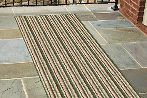 Dirt Stopper, 30 by 58-Inch, Green Stripe