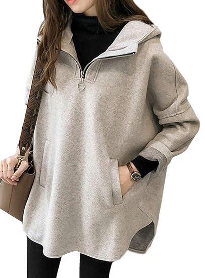 baggy grey sweatshirt
