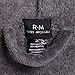 Ross Michaels Mens Robe Hooded Wrap Style - Mid Length Plush Fleece Bathrobe (Gray, 3X-Large)