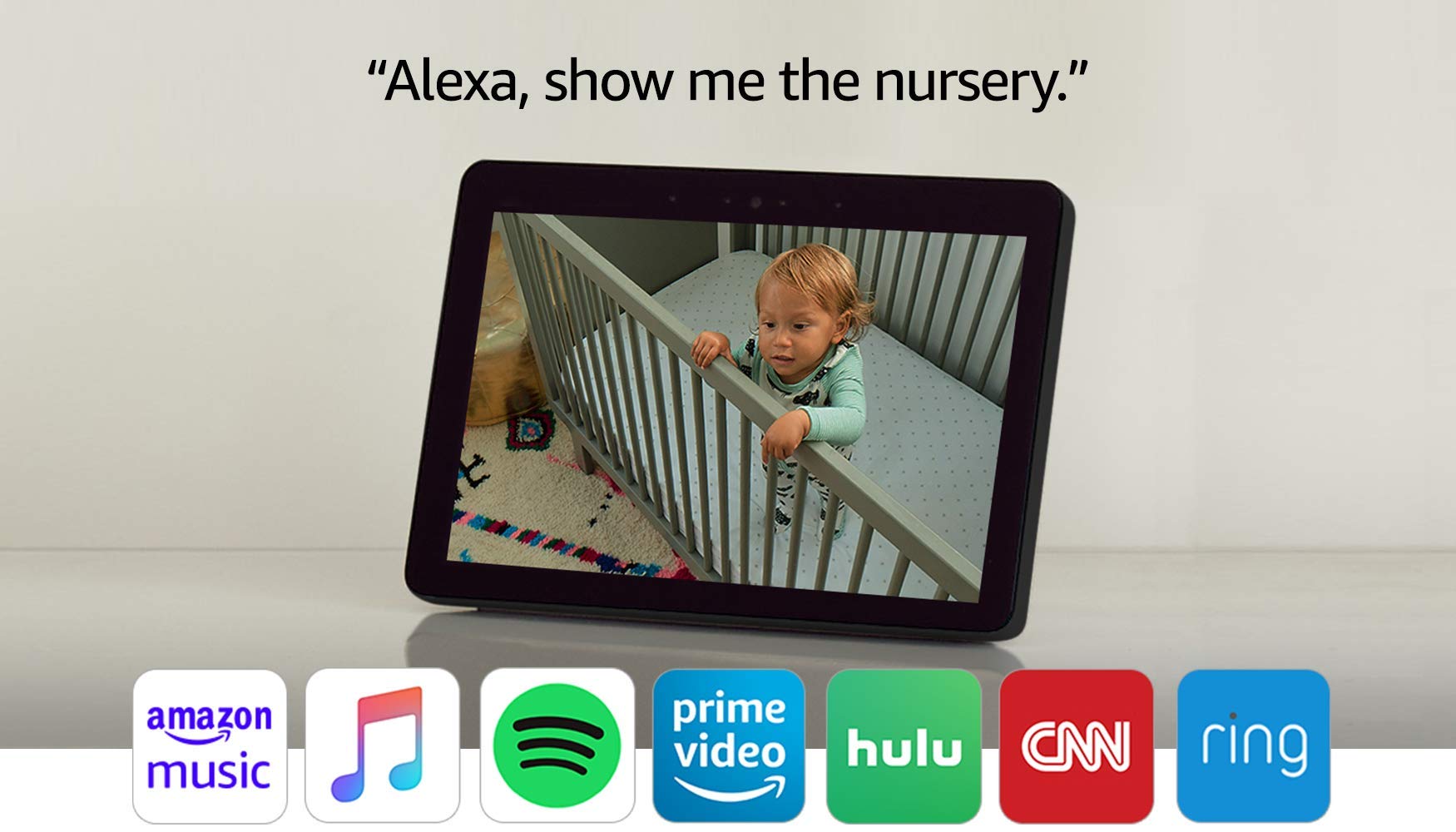 Voice Control Echo Show (2nd Gen) – Premium sound and a vibrant 10.1″ HD screen – Charcoal Voice Control Echo Show (2nd Gen) – Premium sound and a vibrant 10.1″ HD screen – Charcoal