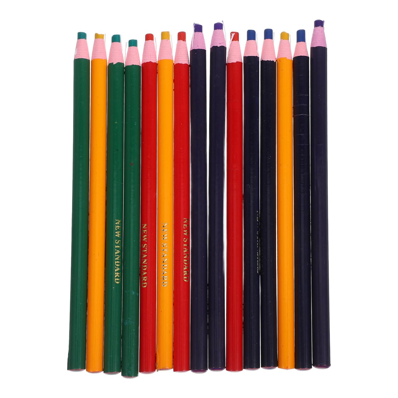 Cabilock 15Pcs Peel-off Wax Colored Pencils for Kids and Artists No Sharpening Drawing Tools Smooth Writing Vibrant Colors for Arts and Crafts