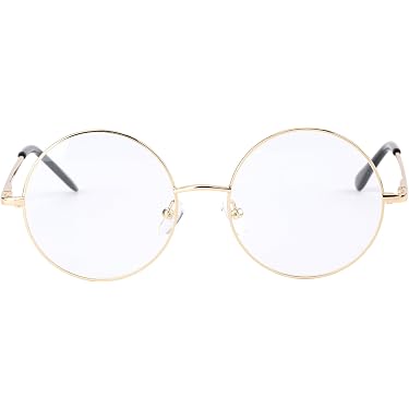 Lunettes Fuzion FUHF01 Transparent Argent - Cadre Ovale Unisexe, Neuf Sans étiquette