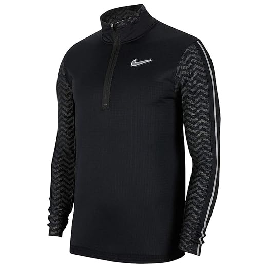 Nike Wild Run Element Top Long Sleeve Black/Dark Smoke Grey/Reflective Silver 2XL: Amazon.in 