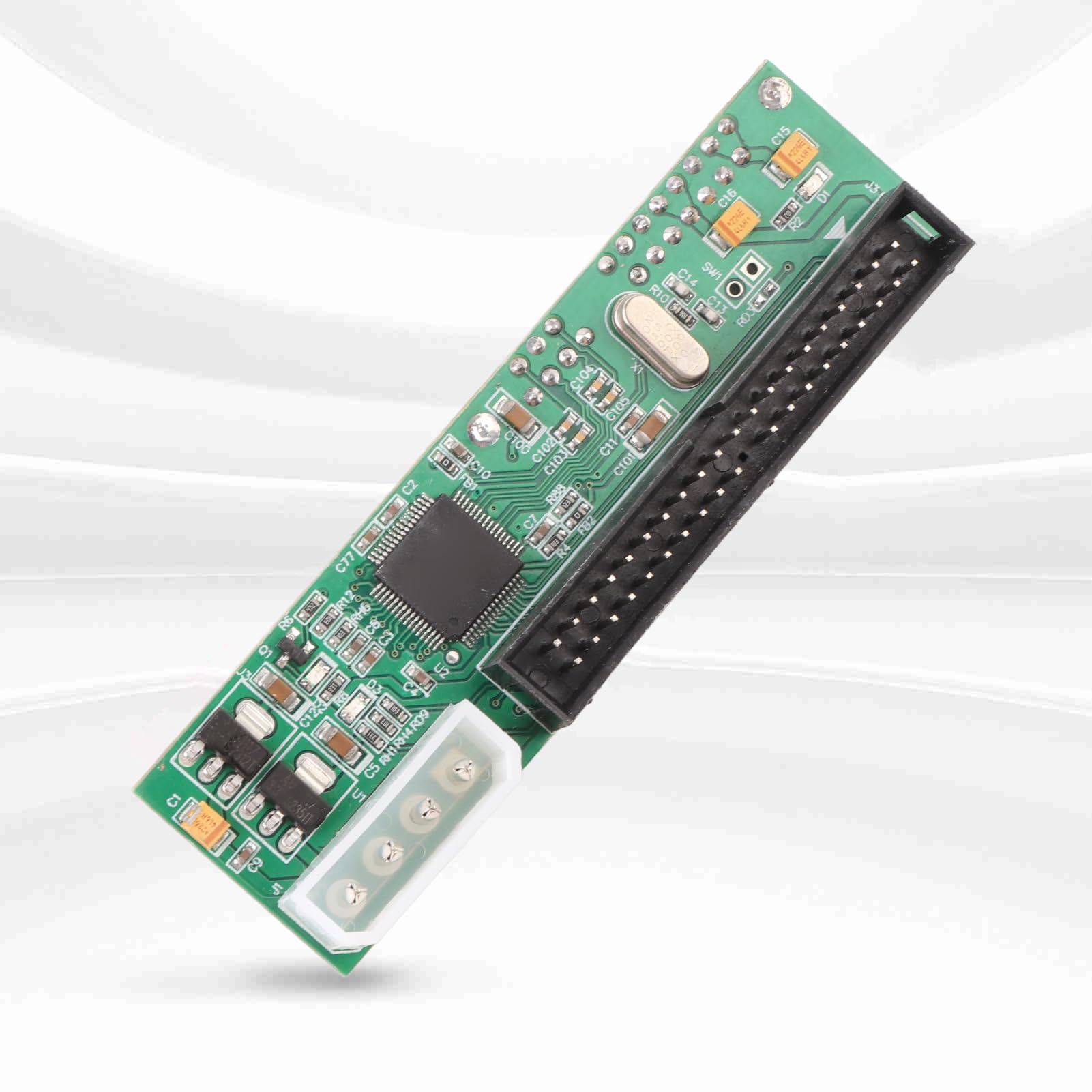 Cuifati Sata to Pata Adapter,Parallel ATA Pata IDE To Sata Serial ATA Hard Drive Adapter Converter for PC,Supports ATA 100/133,durable