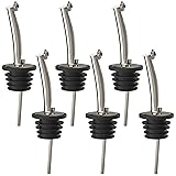 6 Pcs Liquor Bottle Pourers Oil Bottle Spout