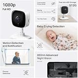 Tapo TC60 Indoor Security Camera WiFi No Monthly Fee AI Detection Dog Baby view 4