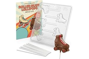 Roller Skate Lollipop Chocolate Candy Mold 212