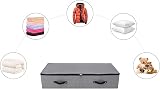 Omygarden Foldable Under Bed Storage Box 90x42x18cm with Handles view 7