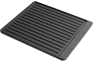 Cast Iron Griddle for Broil King Signet Series 20, 70, 90 Grills,Reversible Griddle for Broil King Crown Series 10, 20, 40, 9