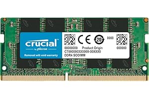 Crucial RAM 16GB DDR4 2666 MHz CL19 Laptop Memory CT16G4SFRA266