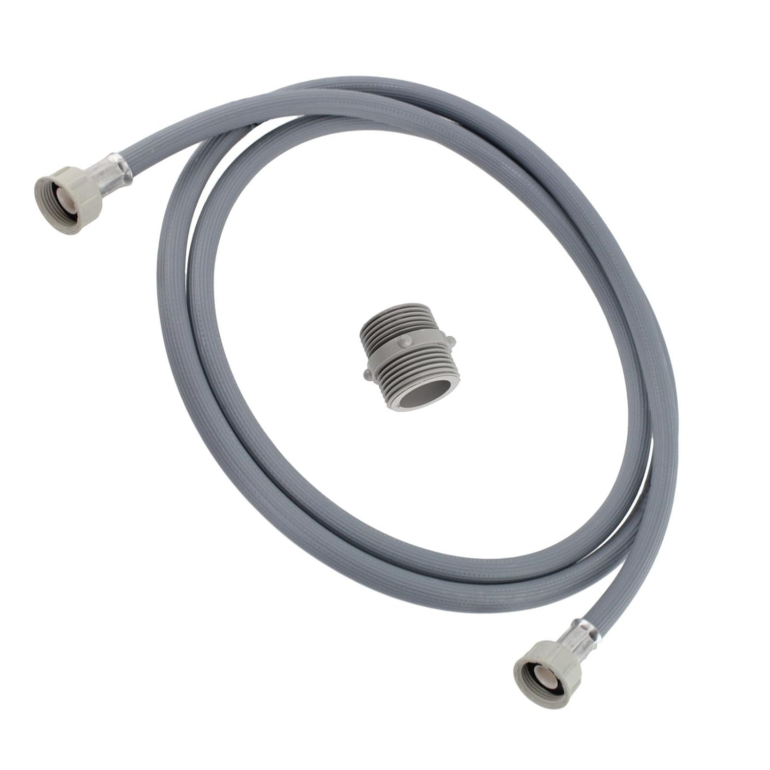 Spares2go Straight End Cold Water Fill Inlet Hose Extension for Frigidaire Dishwasher (2.5M)