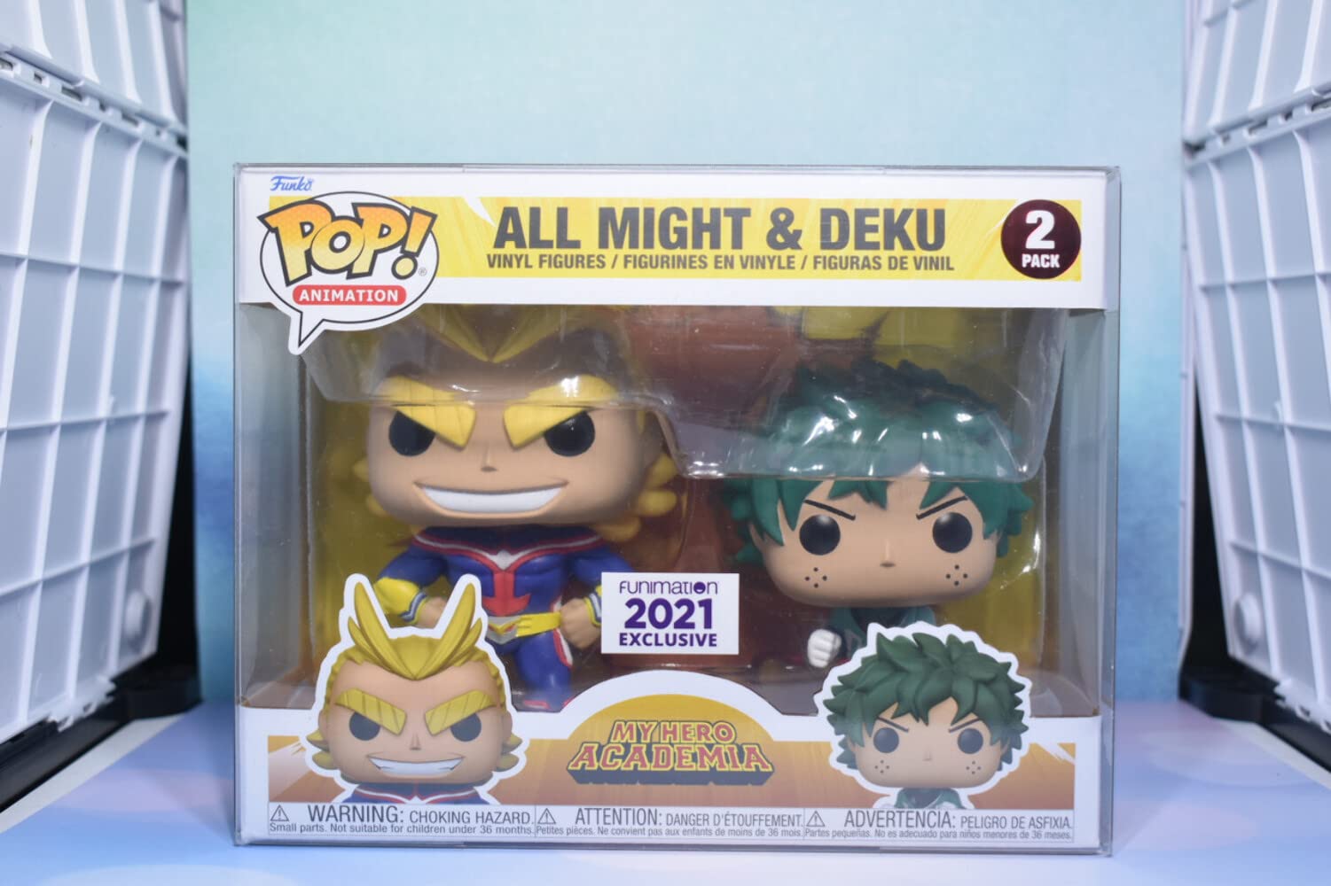 POP! Animation All Might & Deku 2 Pack My Hero Academia Exclusive