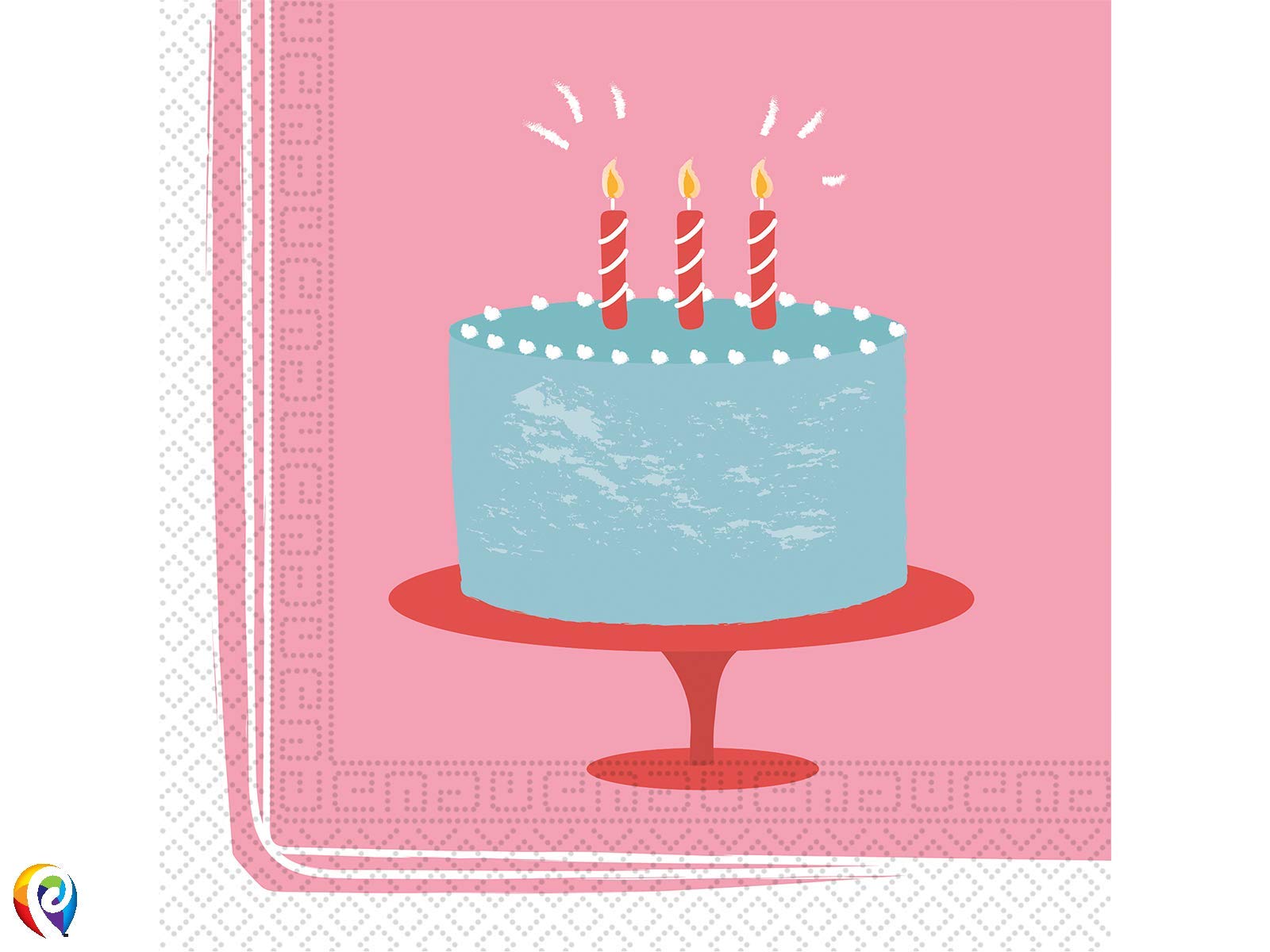 Geburtstagskuchen Servietten 20 Stück [German Version]