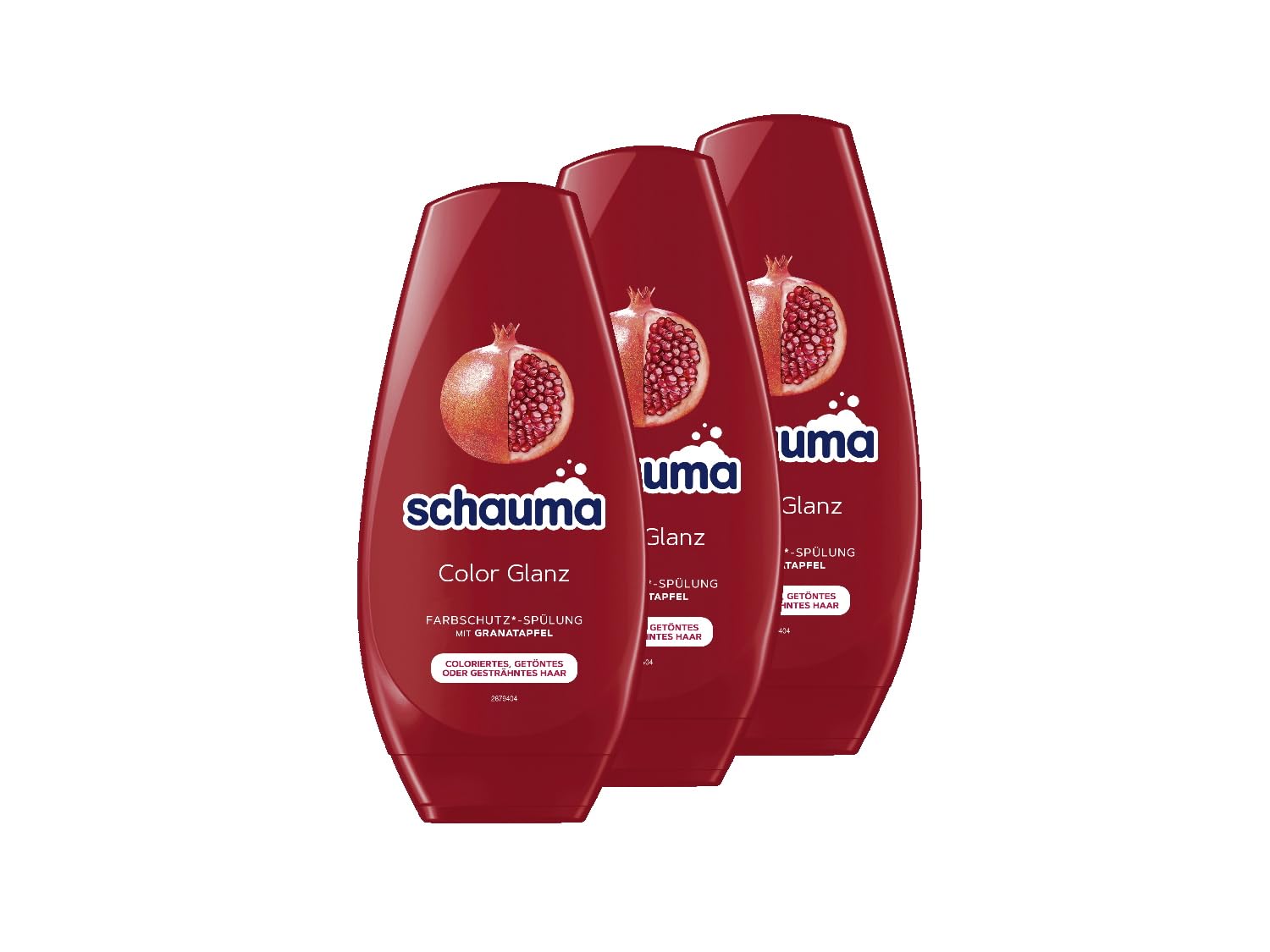 Schauma Conditioner Colour Shine (3 x 250 ml), Hair Conditioner for Coloured, Tinted or Highlighted Hair