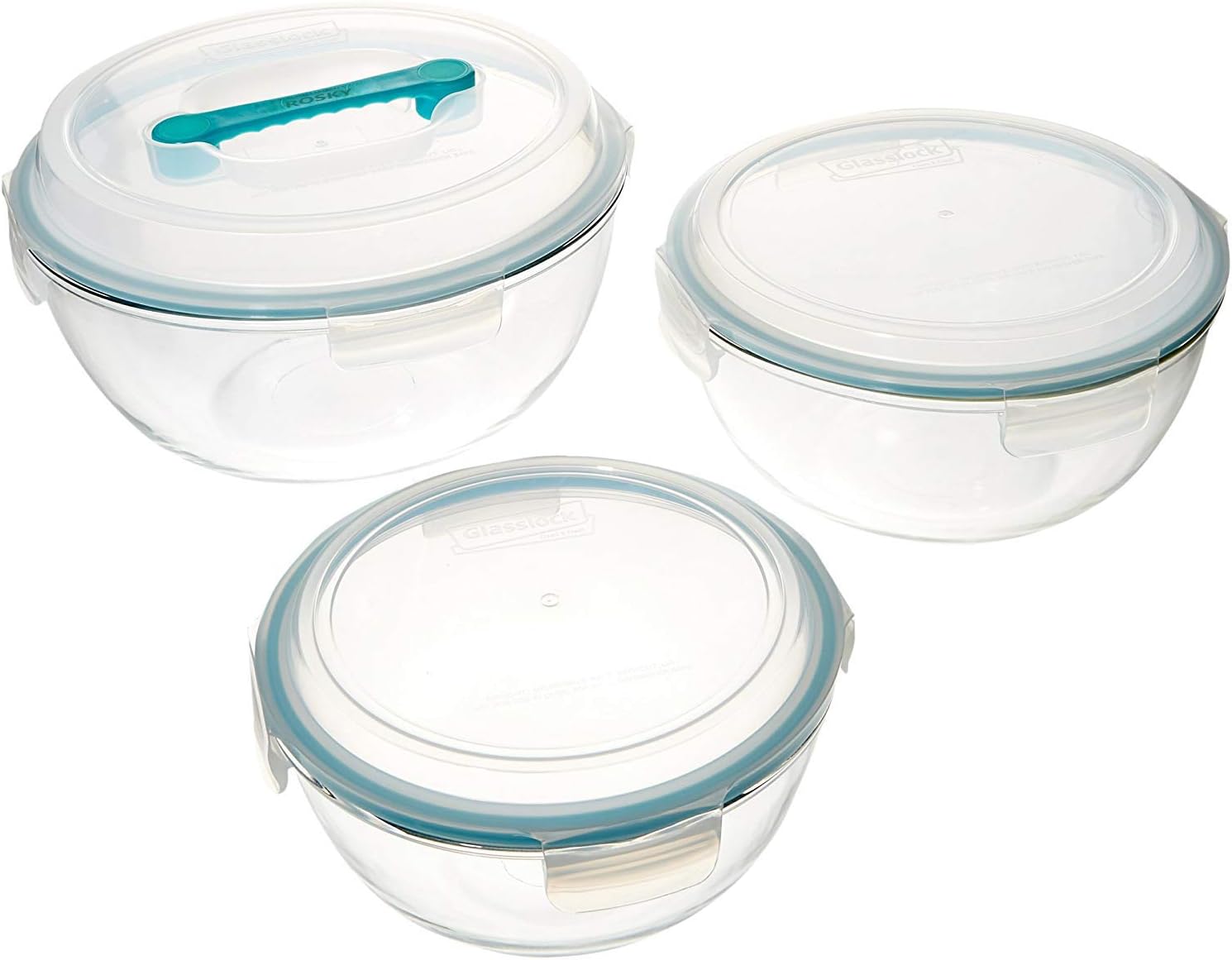 Glasslock 6Piece Mixing Bowl Set Amazon.ca Home & Kitchen