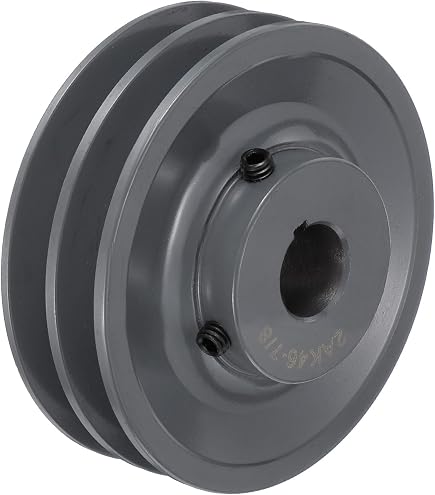 Poulie Dodge 455248 Heavy Duty 25V7.1-SK, 2 Gorges, Max 3670 RPM, New Old Stock - Pièce Industrielle