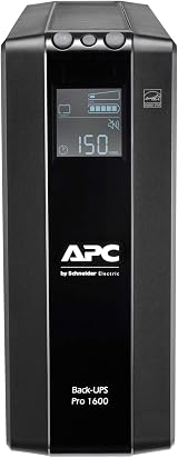 APC Back-UPS Pro BR1600MI UPS 1600VA 8 IEC Outlets LCD AVR view 9