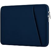 Laptop Case Sleeve 14 inch, Durable Carrying Bag Shockproof Protective Case Cover, Handbags Briefcase Laptop Bag Compatible with 14" MacBook Air/Pro HP Asus Lenovo Notebook Computer, DarkBlue
